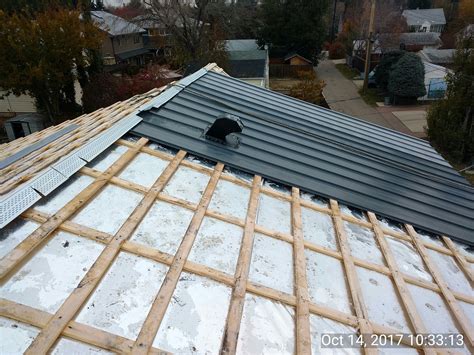 metal roof deck old house|metal roof replacement.